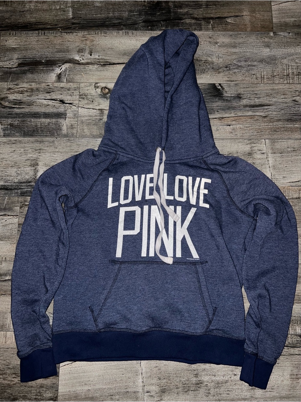 Victoria's Secret PINK Navy Pullover Hoodie